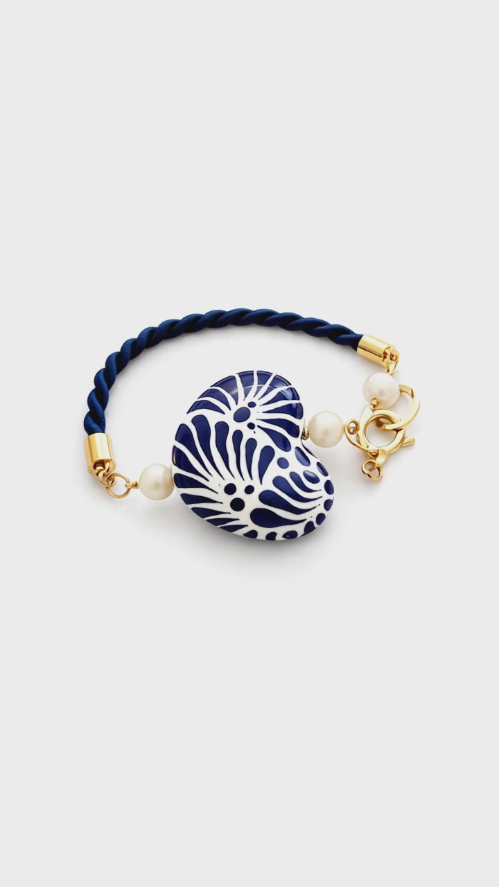 Heart Talavera Bracelet