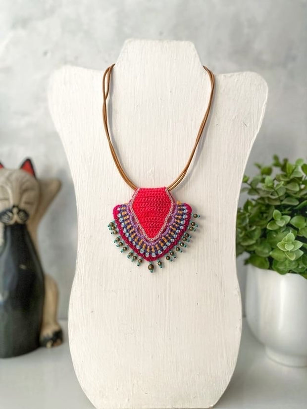 Alexa Knitted Necklace - Bootsologie