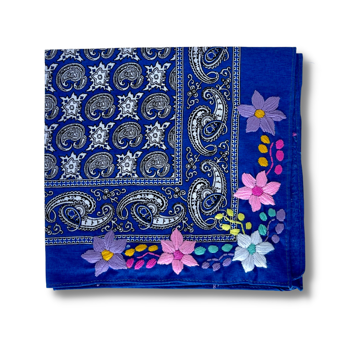 Embroidered Cotton Bandanas - Bootsologie