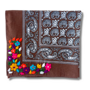 Four Sided Embroidered Bandanas - Bootsologie