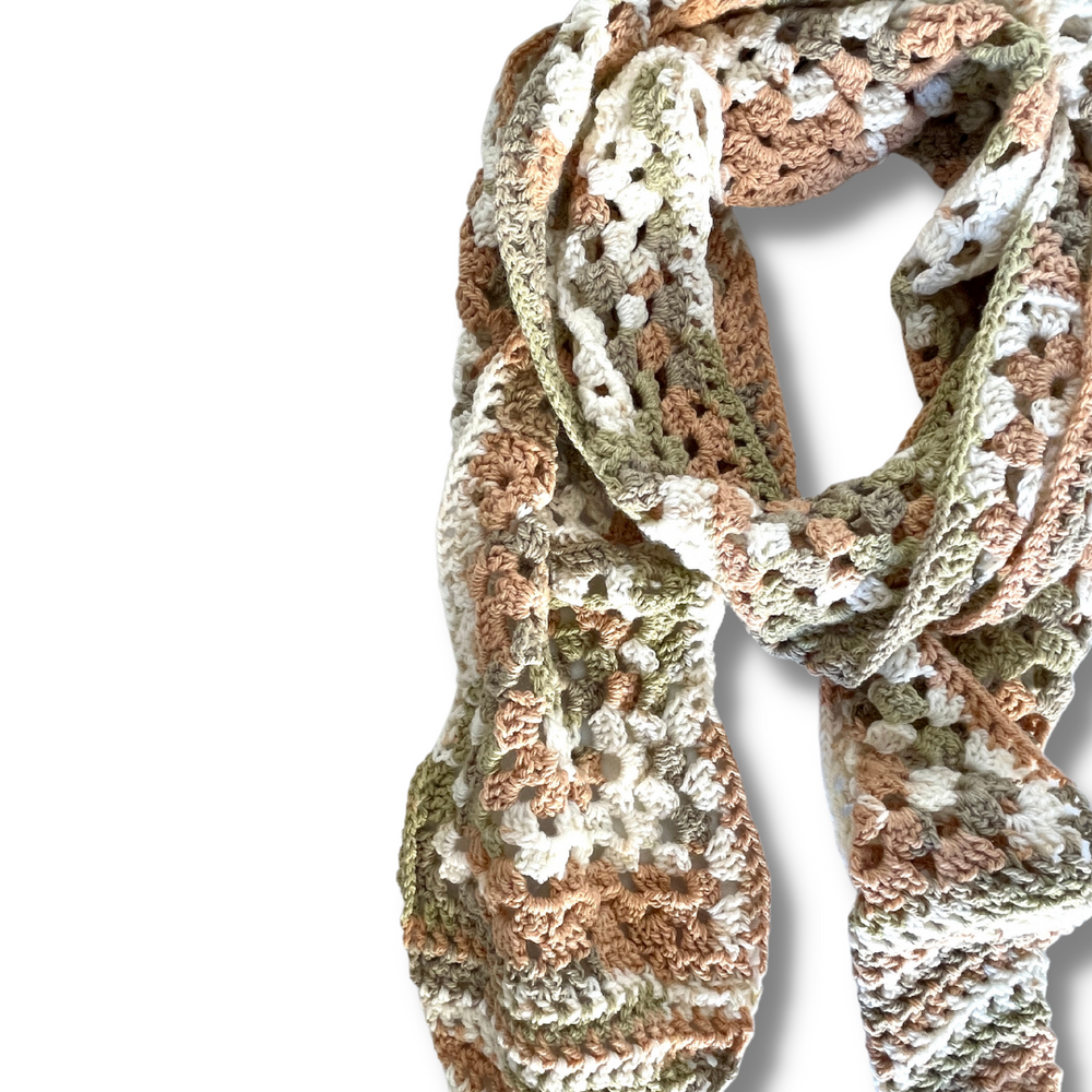 Vanilla Granny Scarf - Bootsologie