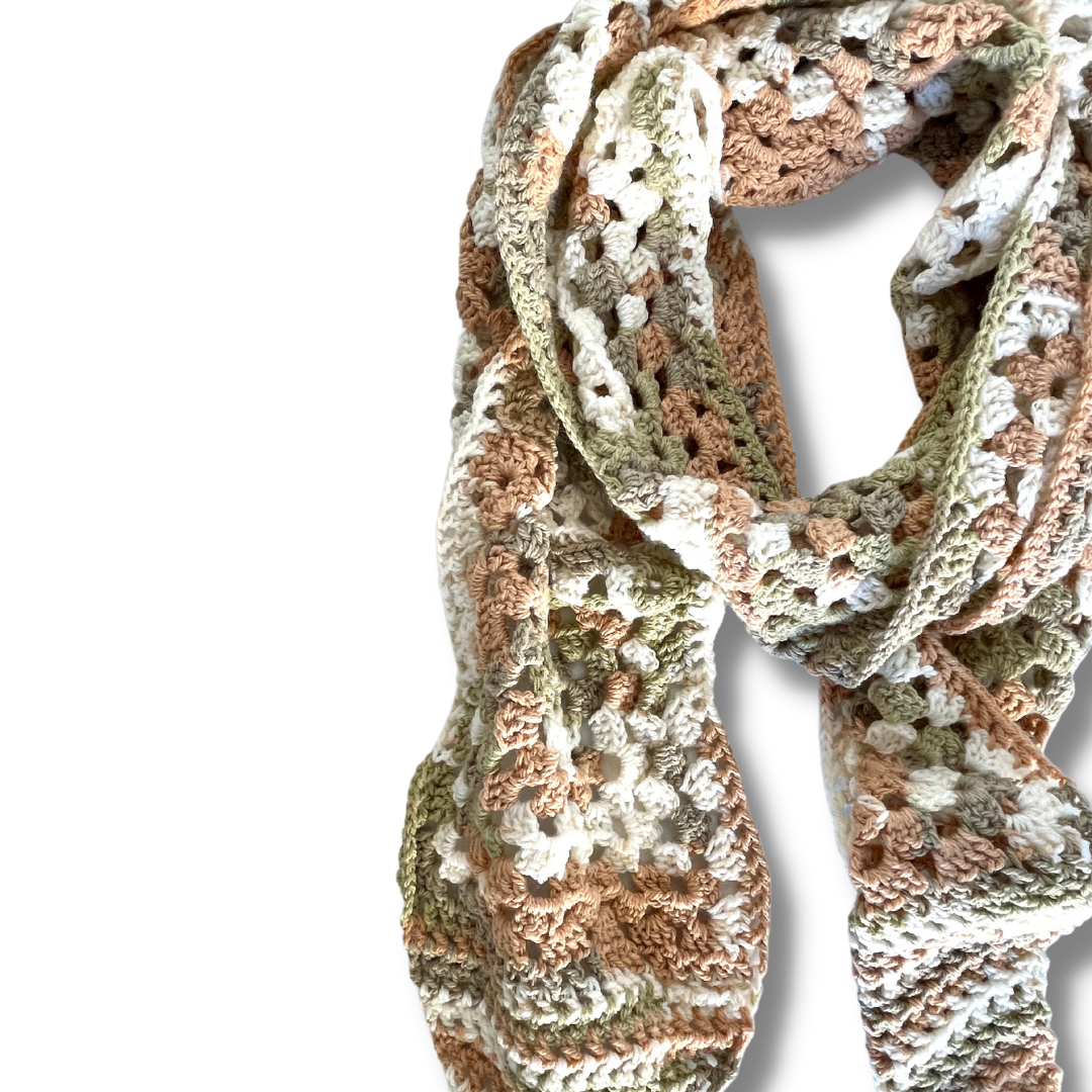 Vanilla Granny Scarf - Bootsologie