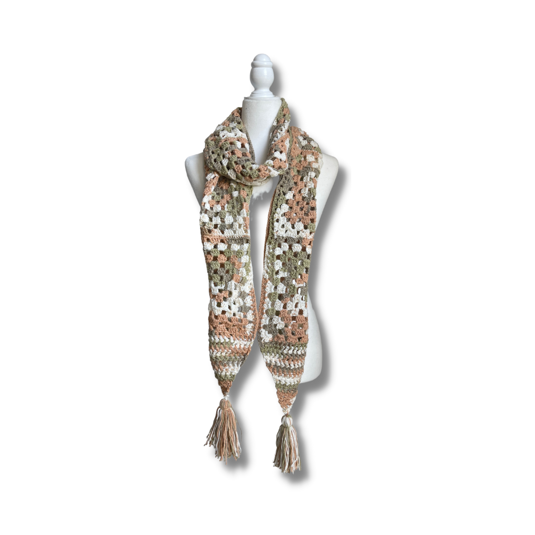 Vanilla Granny Scarf - Bootsologie