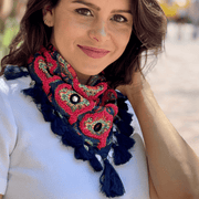 Kayla Wool Handcrafted & Embroidered Scarves - Bootsologie
