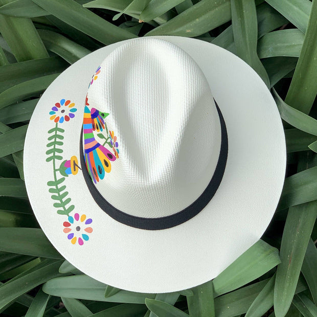 Querétaro Otomi Hand Painted Hats - Bootsologie