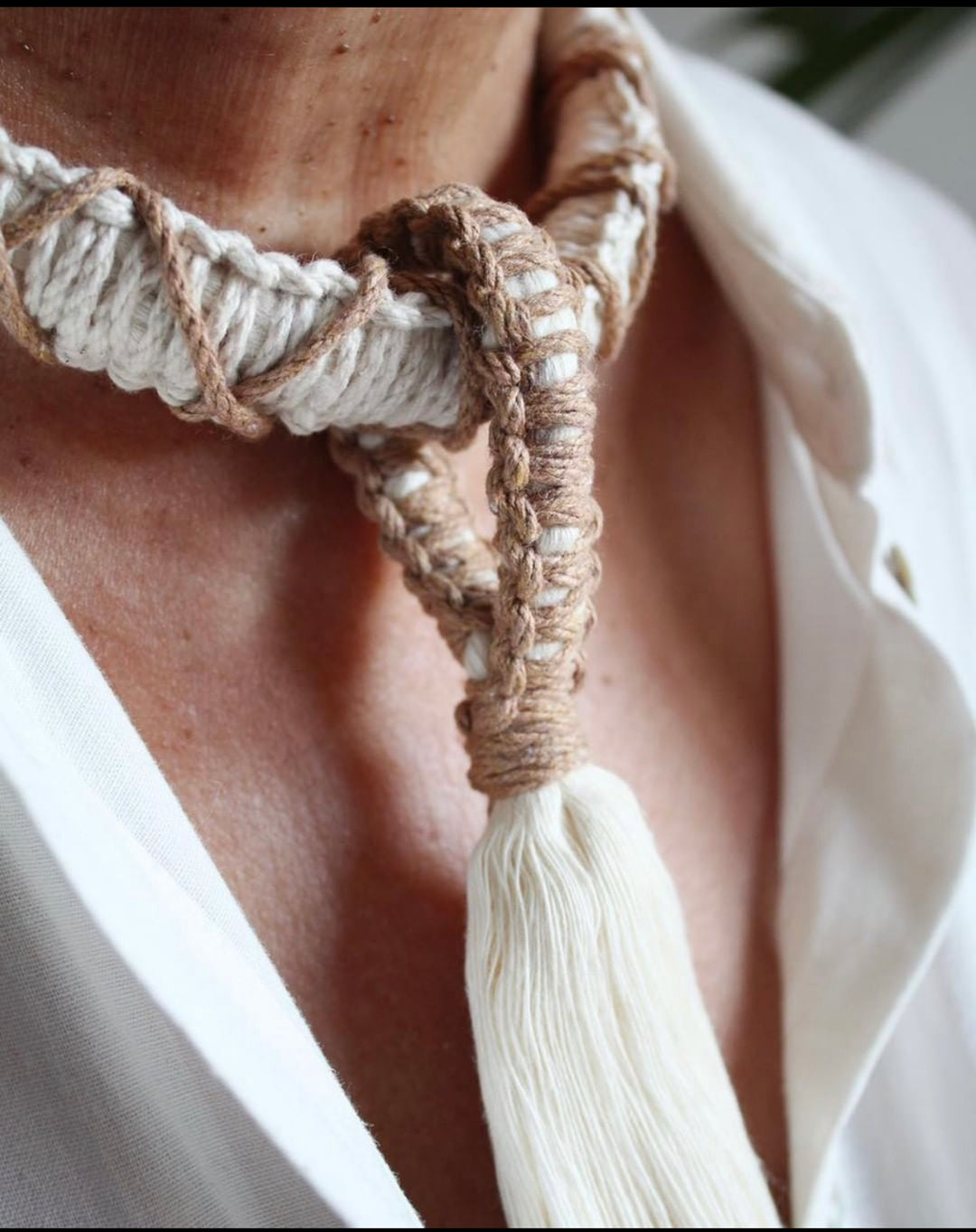 Macrame Necklace - Bootsologie