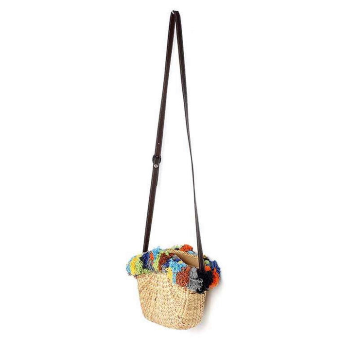 Tassels Crossbody Straw bag - Bootsologie