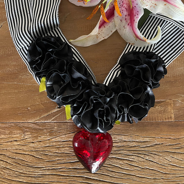 Glass Heart Necklaces - Bootsologie