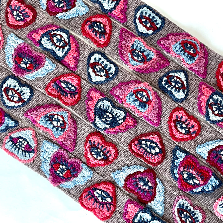 Hearts Wool Belt - Bootsologie