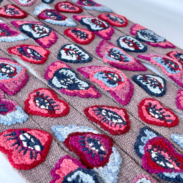 Hearts Wool Belt - Bootsologie