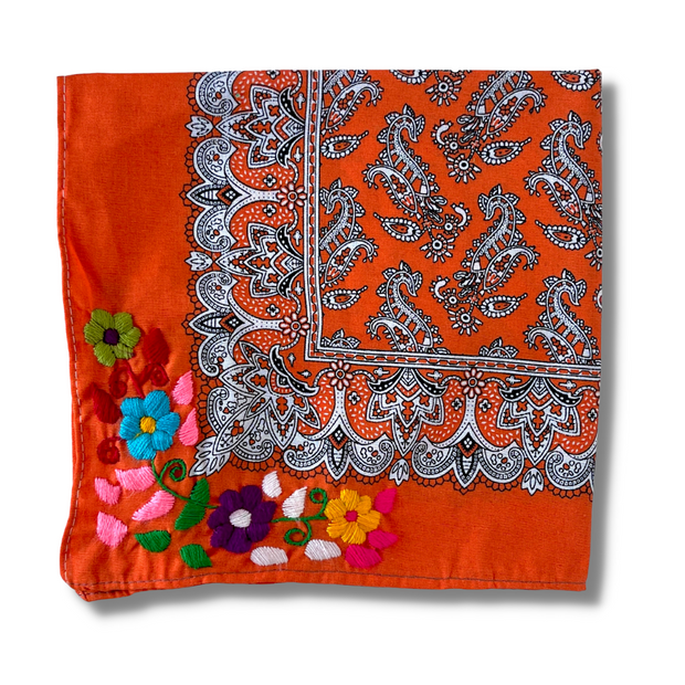 Four Sided Embroidered Bandanas - Bootsologie