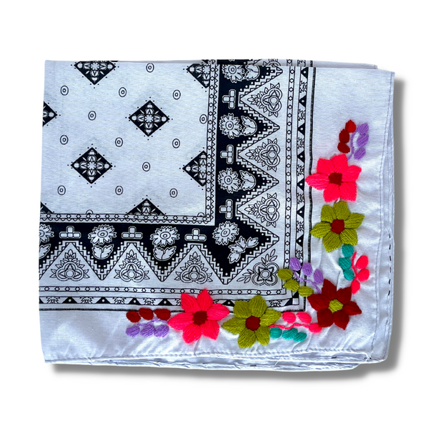 Embroidered Cotton Bandanas - Bootsologie