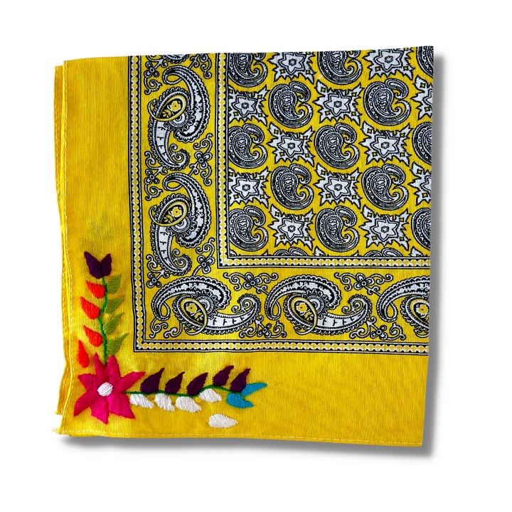 Four Sided Embroidered Bandanas - Bootsologie