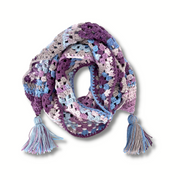 Lilac Granny Scarf - Bootsologie