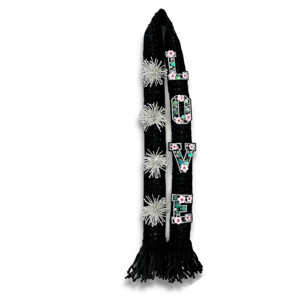 Funky Mexican Black Purse Straps - Bootsologie