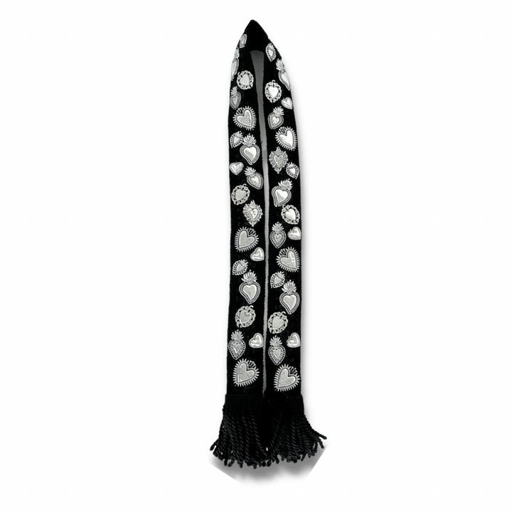 Funky Mexican Black Purse Straps - Bootsologie