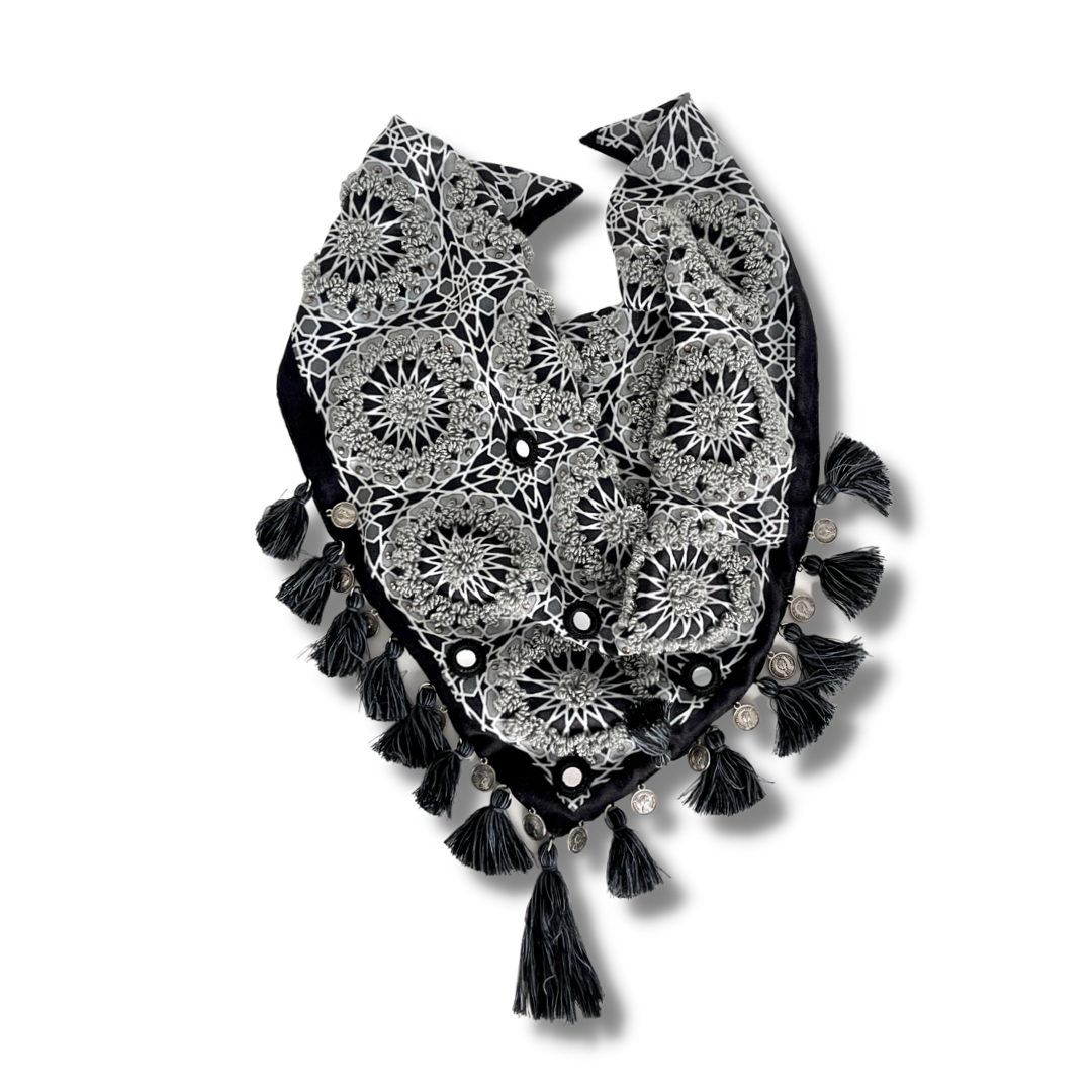 Kayla Embroidered Scarves - Bootsologie