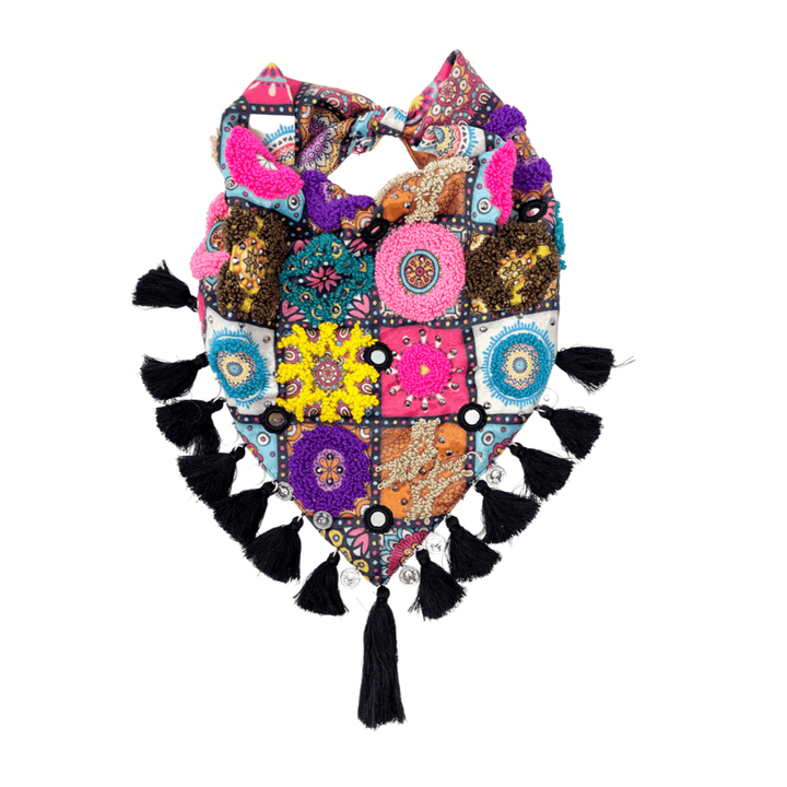 Kayla Wool Handcrafted &amp; Embroidered Scarves - Bootsologie