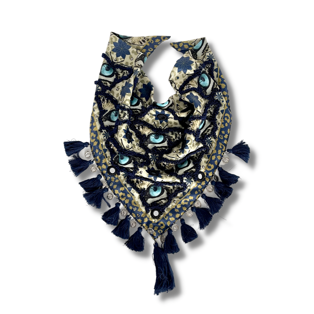 Kayla Embroidered Scarves - Bootsologie