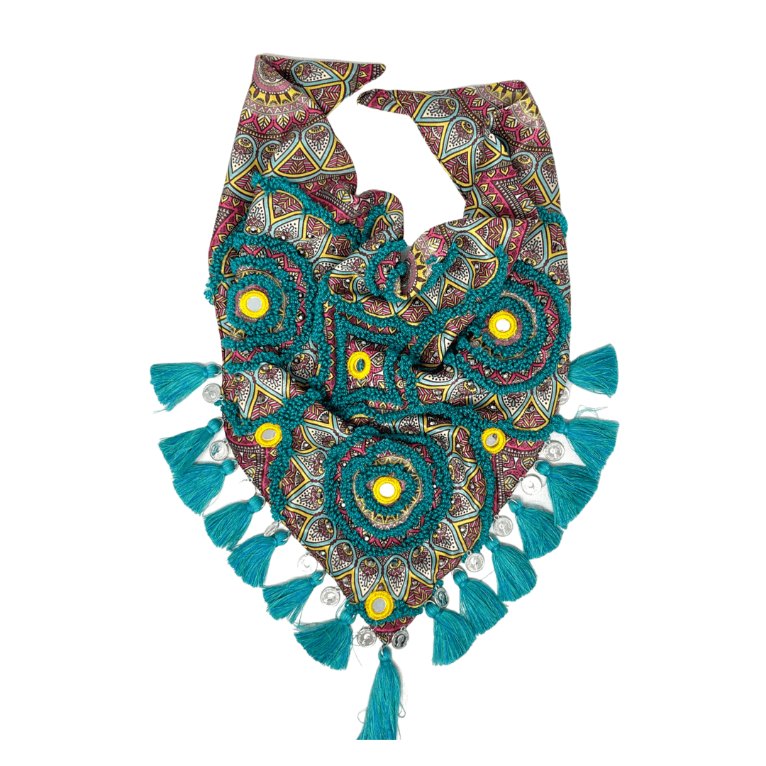 Kayla Wool Handcrafted &amp; Embroidered Scarves - Bootsologie