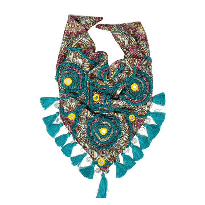 Kayla Wool Handcrafted &amp; Embroidered Scarves - Bootsologie